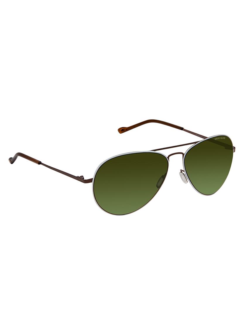 david blake white aviator sunglasses - 16798076 - Zoom Image - 2