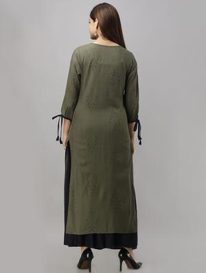 printed kurta skirt set - 16798124 - Standard Image - 3