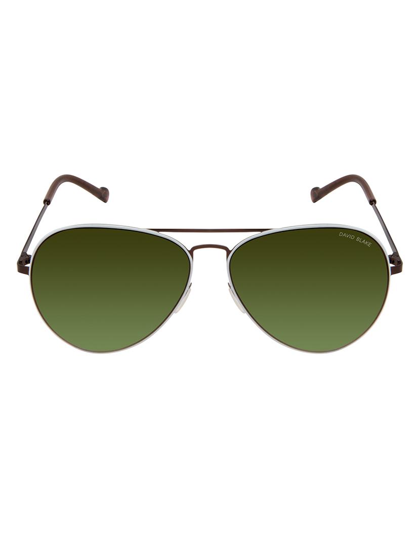 david blake white aviator sunglasses - 16798163 - Zoom Image - 1