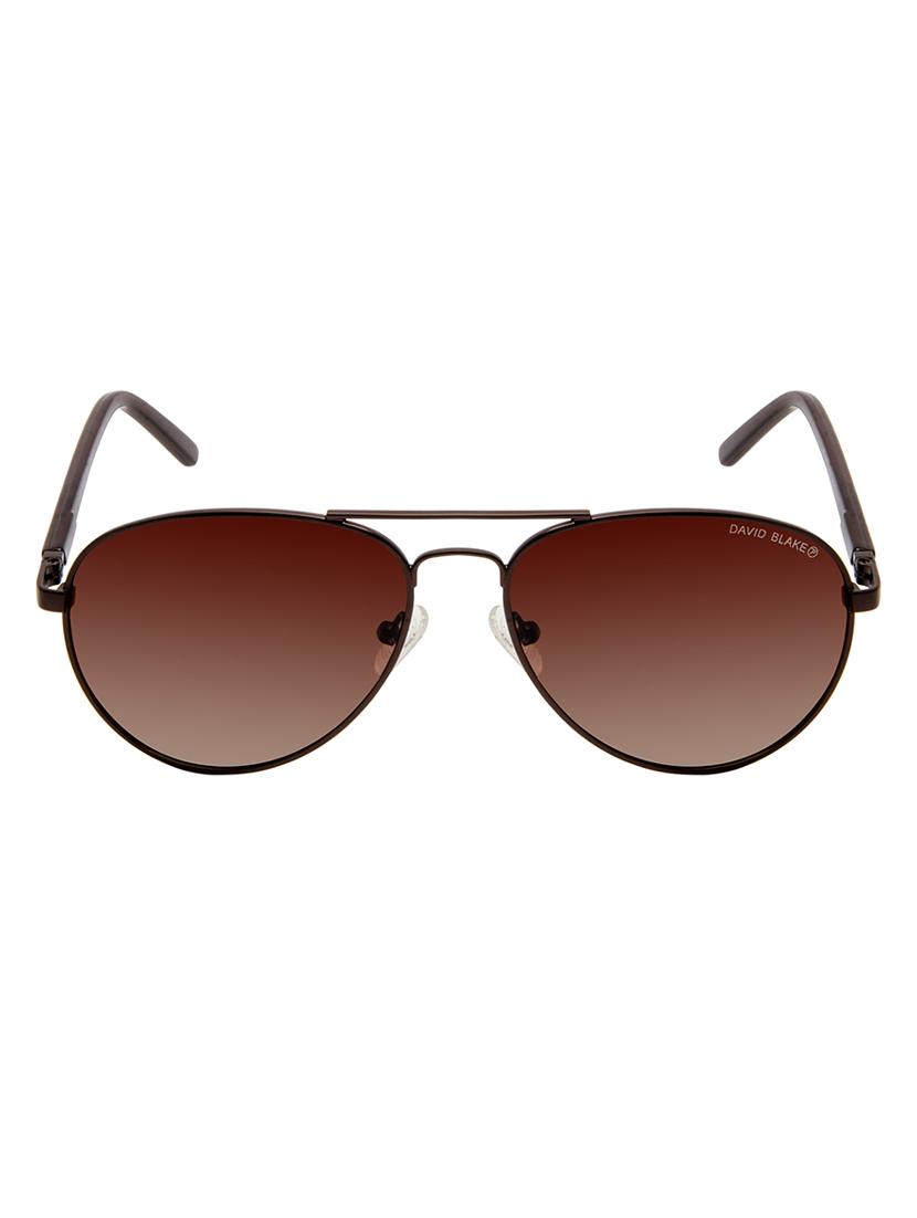 david blake brown aviator sunglasses - 16798182 - Zoom Image - 1