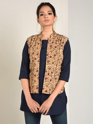 solid straight combo kurti - 16798436 - Standard Image - 2