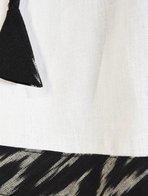 side tie up a-line top - 16798439 - Standard Image - 6