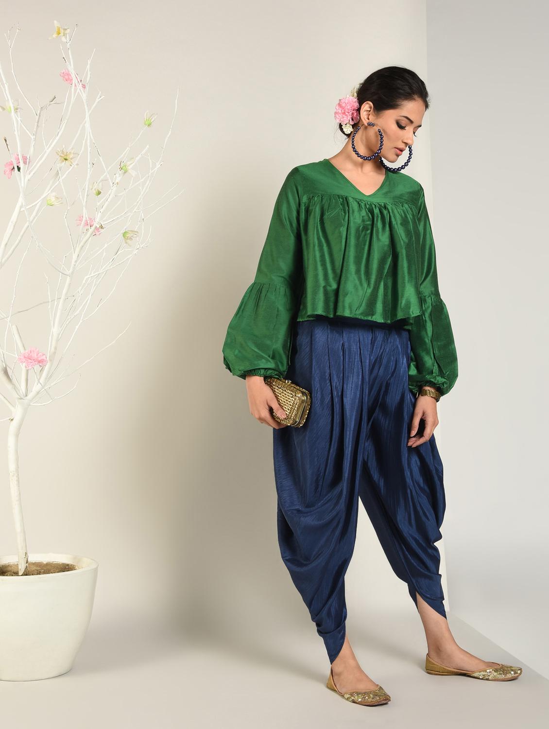 solid a-line kurti - 16798441 - Zoom Image - 1
