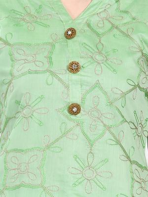 embroidered unstitched suit - 16798463 - Standard Image - 4