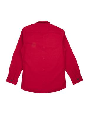 red cotton shirt - 16799063 - Standard Image - 2