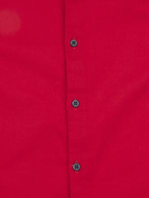 red cotton shirt - 16799063 - Standard Image - 3