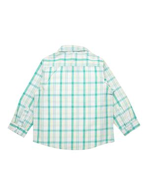 green cotton shirt - 16799091 - Standard Image - 2