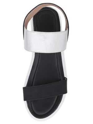 black flat forms sandals - 16799132 - Standard Image - 4