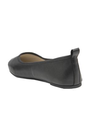 black slip on ballerinas - 16799290 - Standard Image - 3