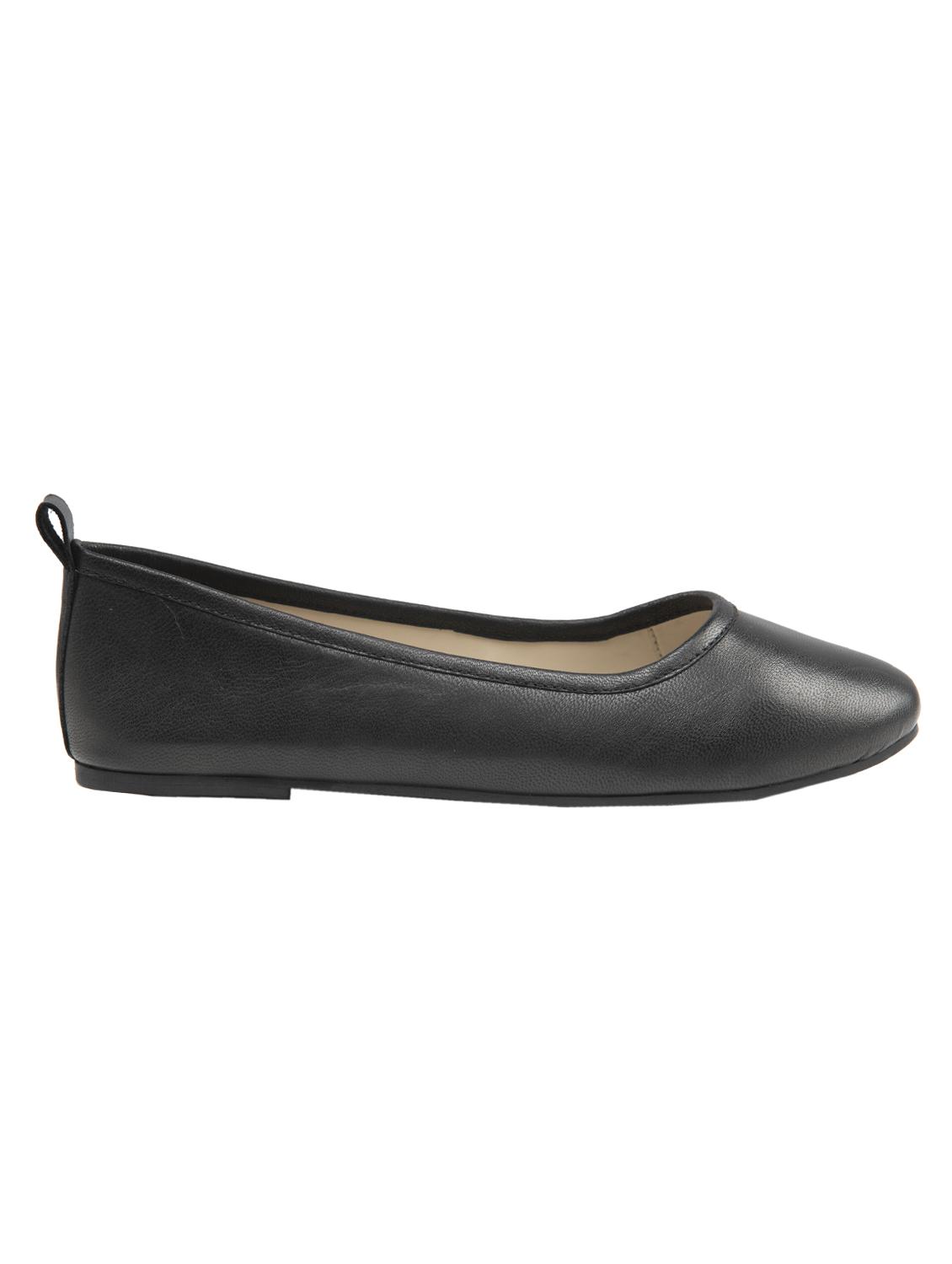 black slip on ballerinas - 16799290 - Zoom Image - 2