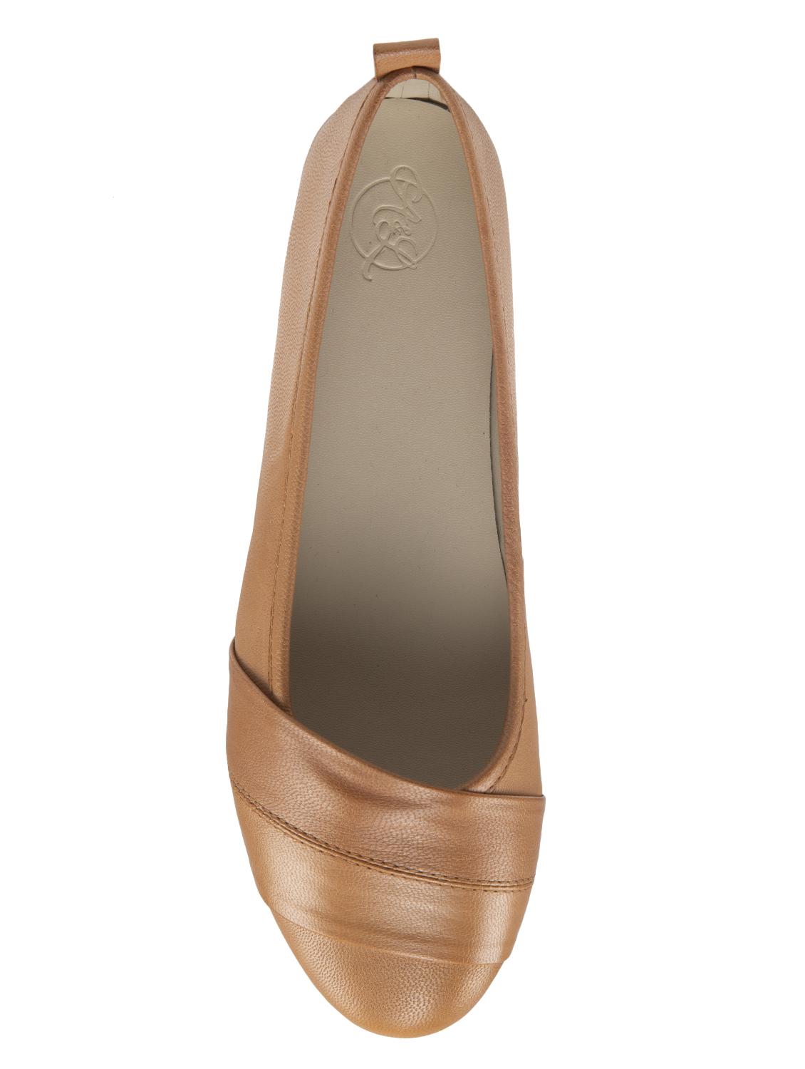 brown slip on ballerinas - 16799293 - Zoom Image - 4
