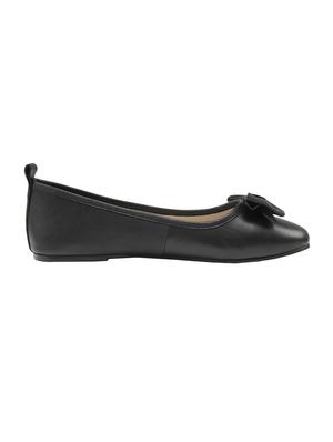 black slip on ballerinas - 16799296 - Standard Image - 2