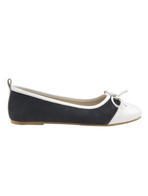 navy slip on ballerinas - 16799297 - Standard Image - 2