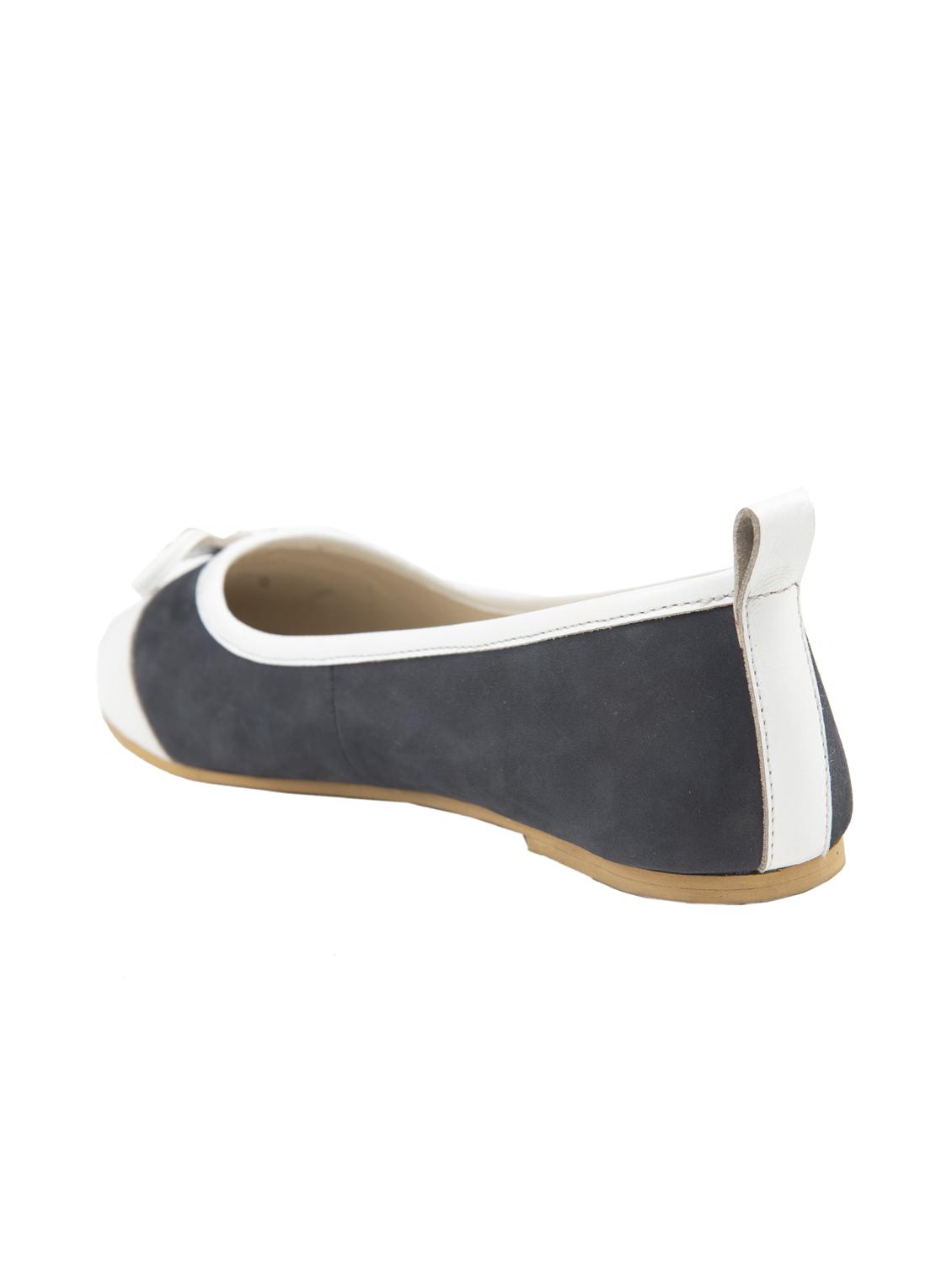 navy slip on ballerinas - 16799297 - Zoom Image - 3