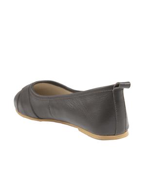 brown slip on ballerinas - 16799304 - Standard Image - 3