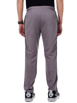 grey side striped full length track pant - 16799749 - Standard Image - 3