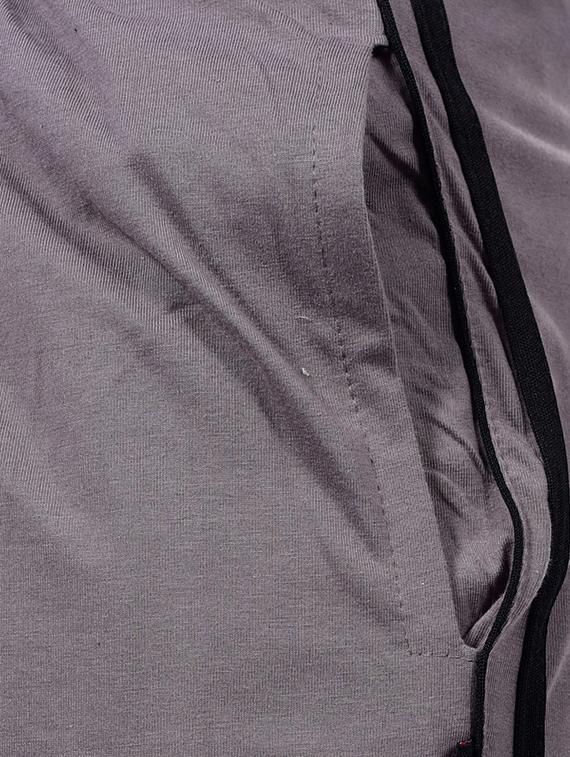 grey side striped full length track pant - 16799749 - Zoom Image - 4