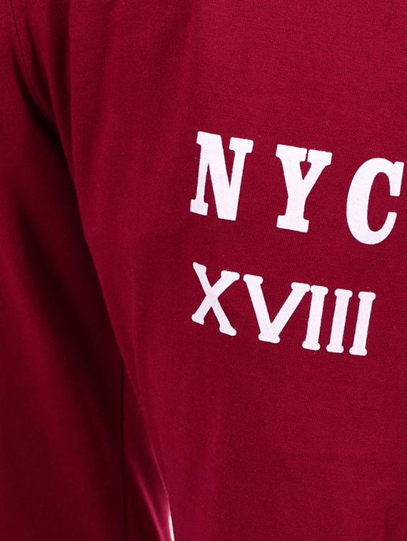 red printed jogger - 16799776 - Zoom Image - 4