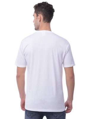 white typographic chest print t-shirt - 16799842 - Standard Image - 2