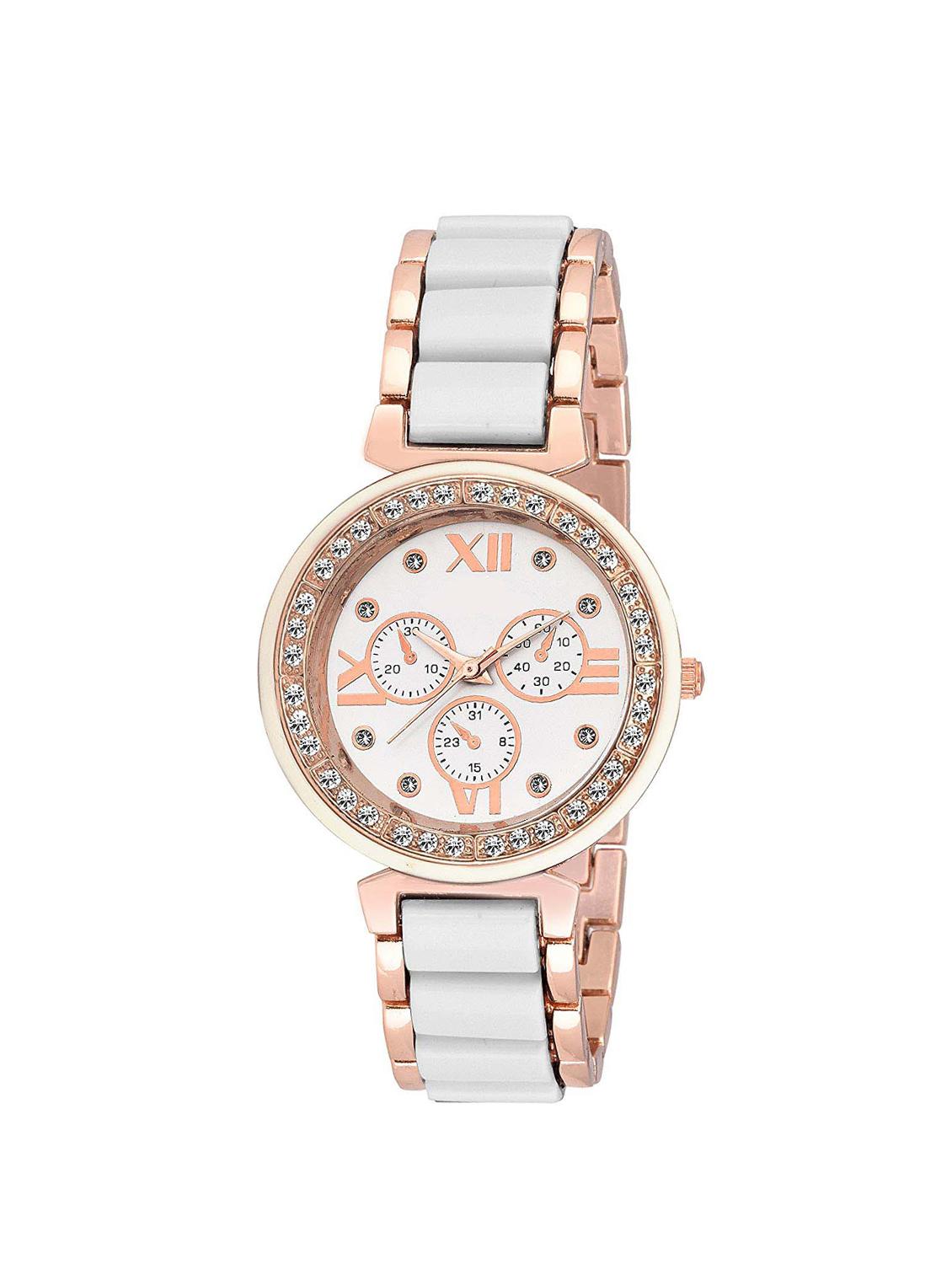 jay creation white analog women watch - 16800183 - Zoom Image - 1