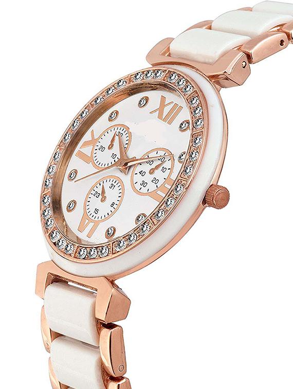 jay creation white analog women watch - 16800183 - Zoom Image - 2