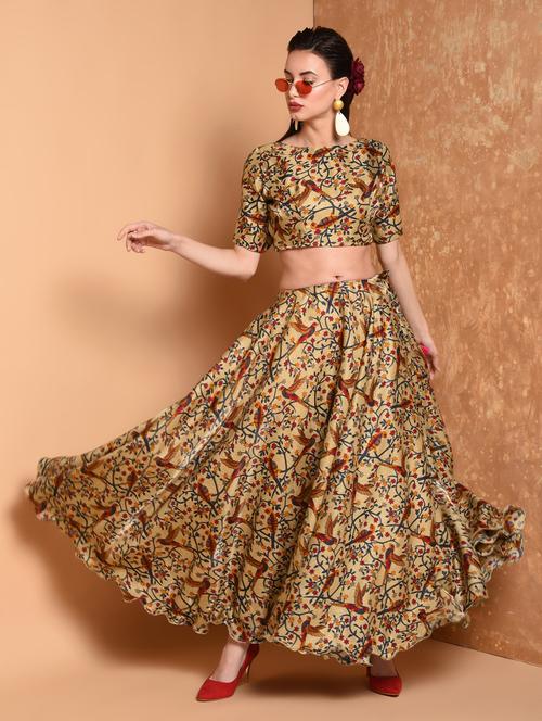 printed skirt top set - 16800240 - Standard Image - 1