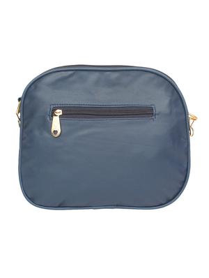 blue leatherette regular sling bag - 16801077 - Standard Image - 2