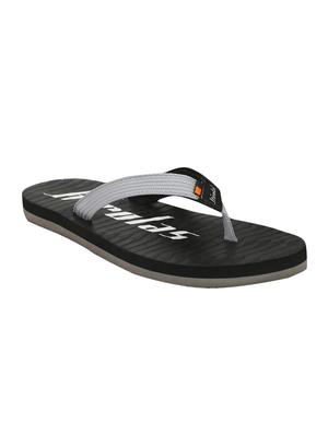 black fabric toe separator flip flops - 16801422 - Standard Image - 2