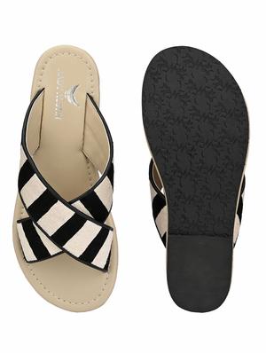 black slip on sandals - 16801565 - Standard Image - 6