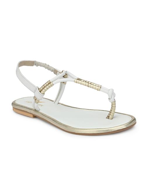 white back strap sandals - 16801574 - Standard Image - 1