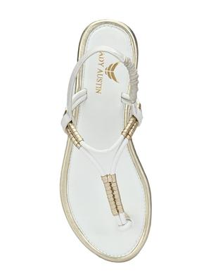 white back strap sandals - 16801574 - Standard Image - 3