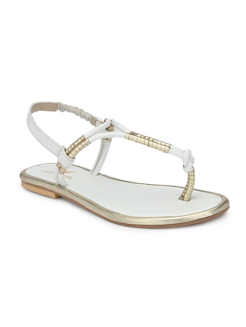 white back strap sandals - 16801574 - Zoom Image - 1