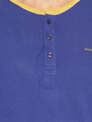 blue printed t-shirt - 16802146 - Standard Image - 5