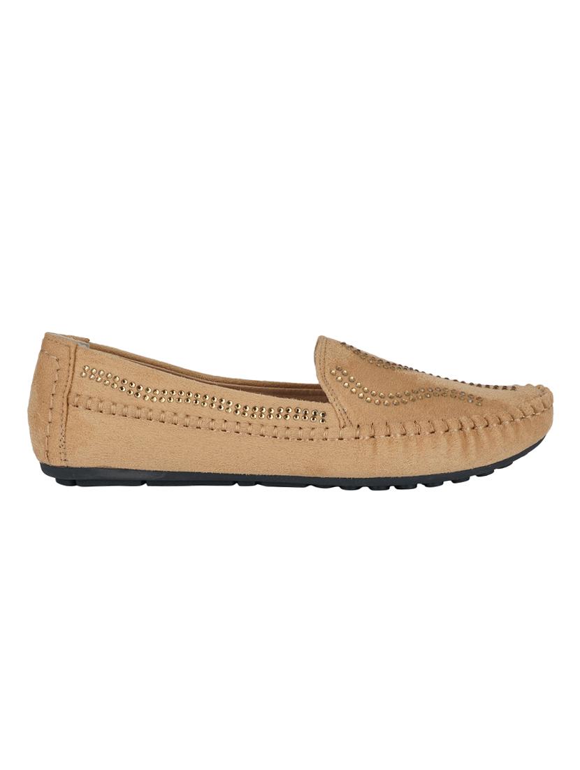 beige slip on loafers - 16802196 - Zoom Image - 2