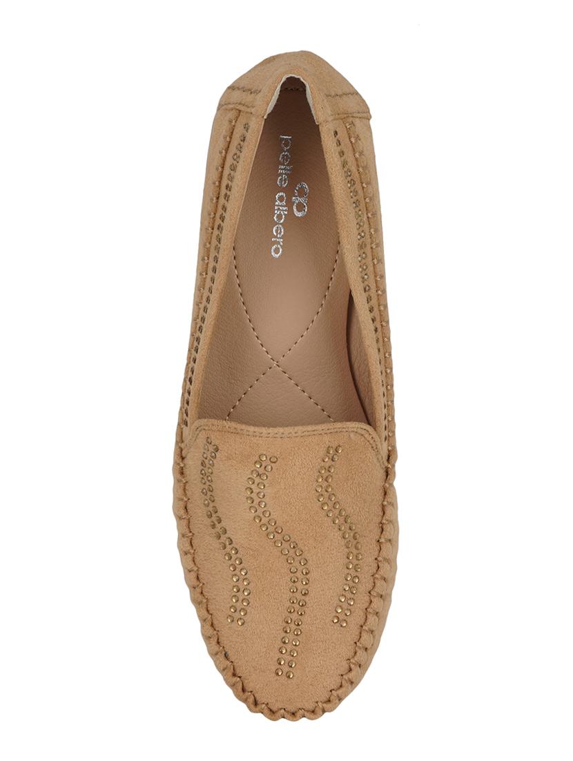 beige slip on loafers - 16802196 - Zoom Image - 4