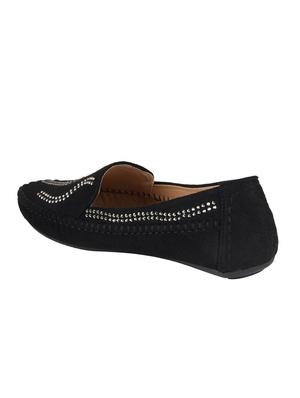 black slip on loafers - 16802197 - Standard Image - 3