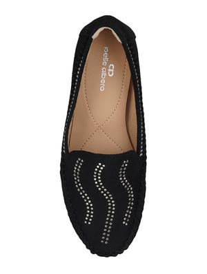 black slip on loafers - 16802197 - Standard Image - 4