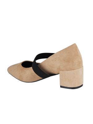 beige slip on pumps - 16802232 - Standard Image - 3