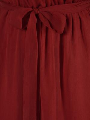 tie knot detail a-line dress - 16802304 - Standard Image - 5