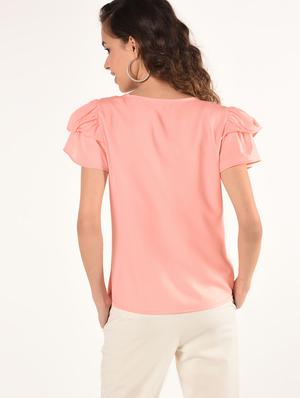 gathered detail solid top - 16802326 - Standard Image - 3