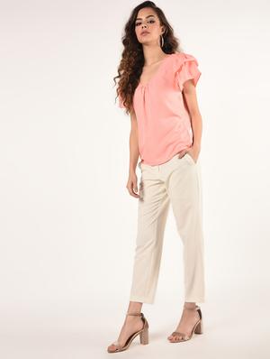 gathered detail solid top - 16802326 - Standard Image - 4