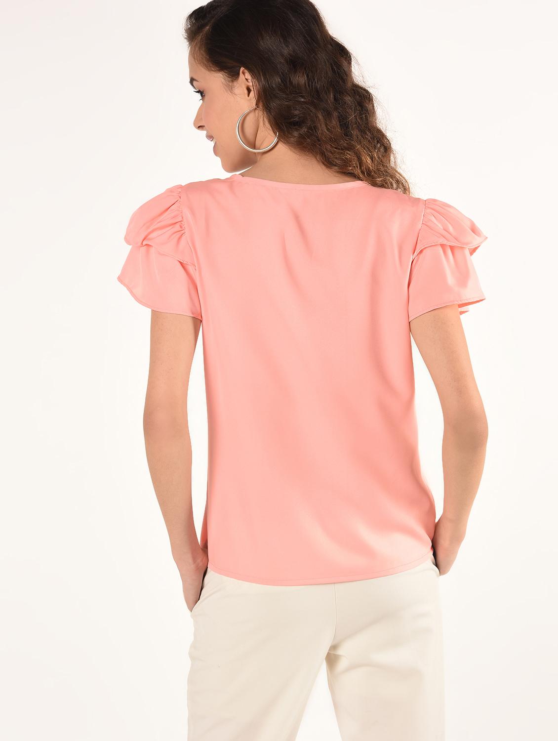 gathered detail solid top - 16802326 - Zoom Image - 3