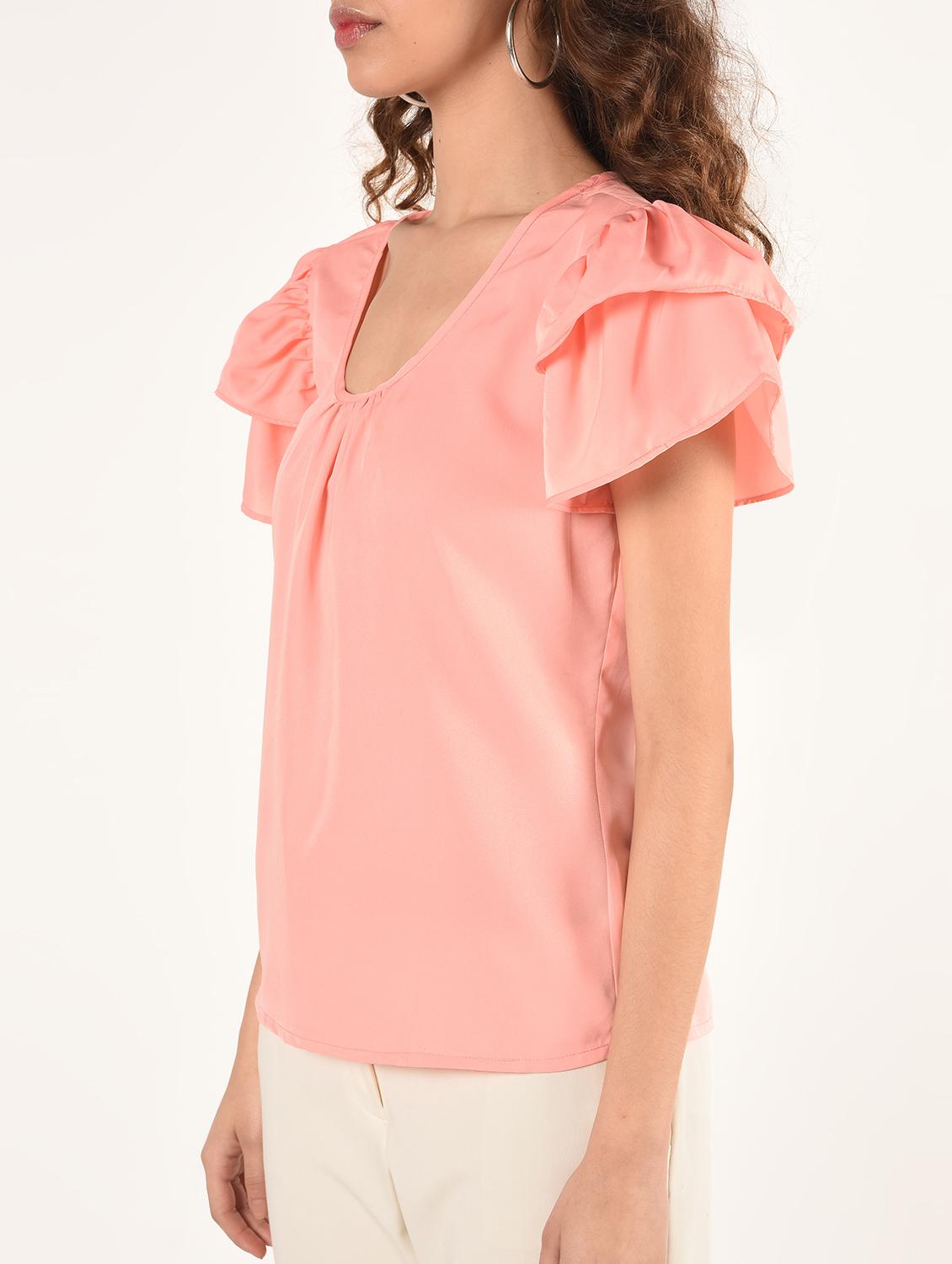 gathered detail solid top - 16802326 - Zoom Image - 5