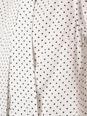 tie up neck polka dot top - 16802334 - Standard Image - 6