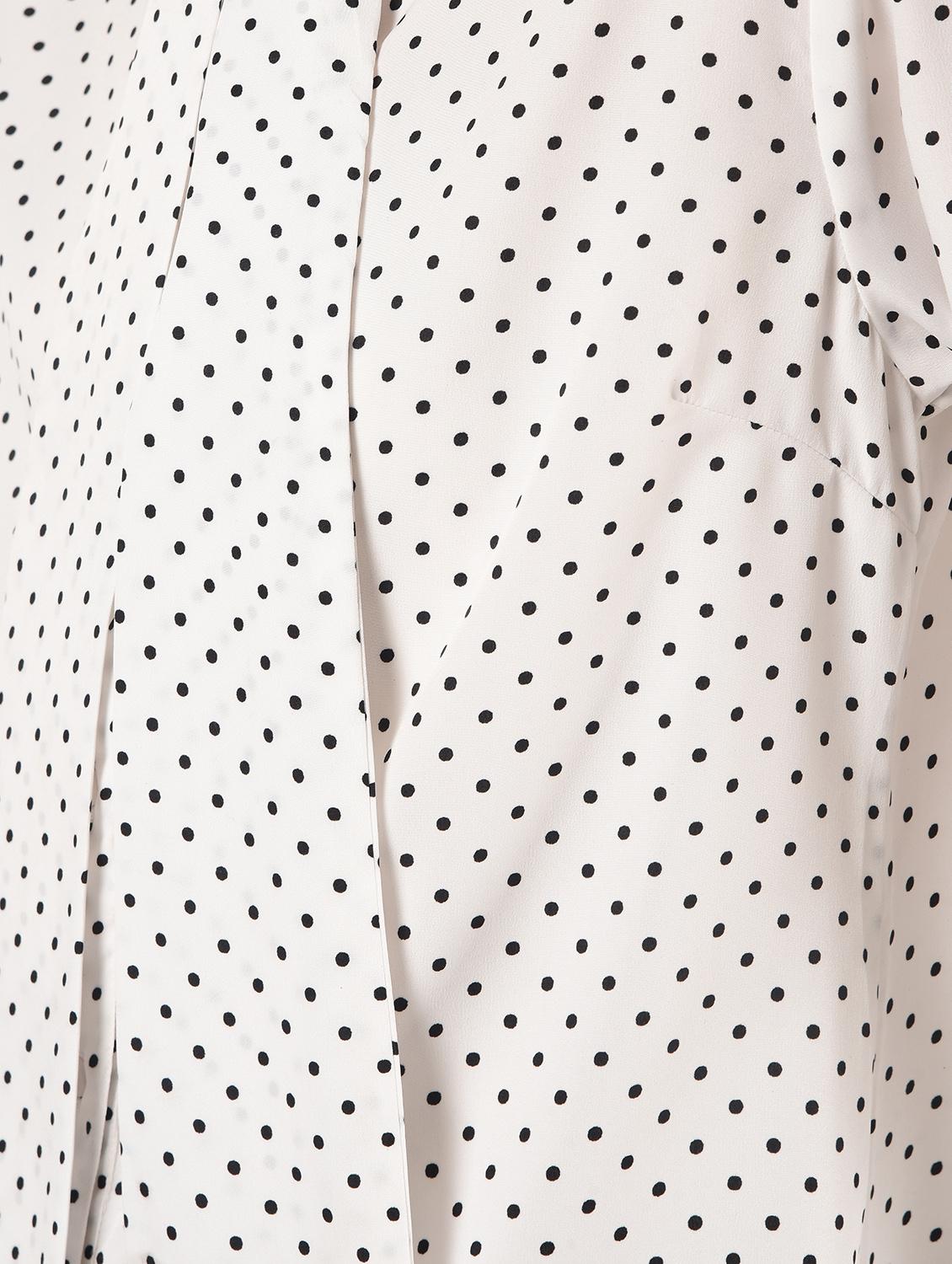 tie up neck polka dot top - 16802334 - Zoom Image - 6