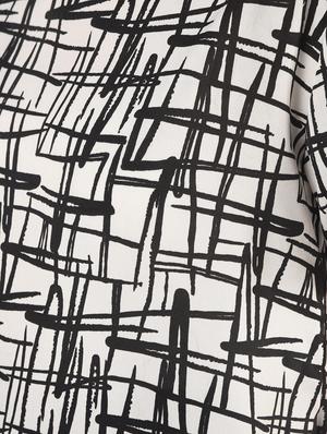 round neck abstract top - 16802336 - Standard Image - 6