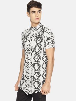 white printed t-shirt - 16802344 - Standard Image - 2