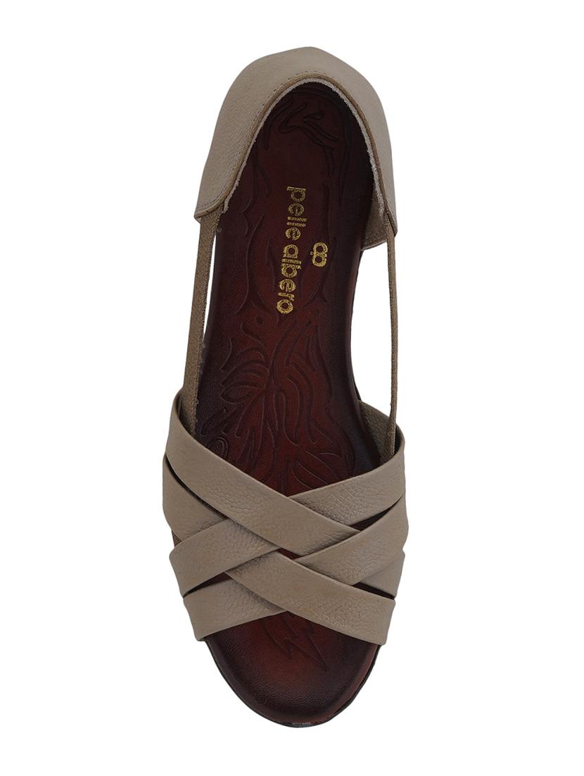 grey slip on sandals - 16802552 - Zoom Image - 4