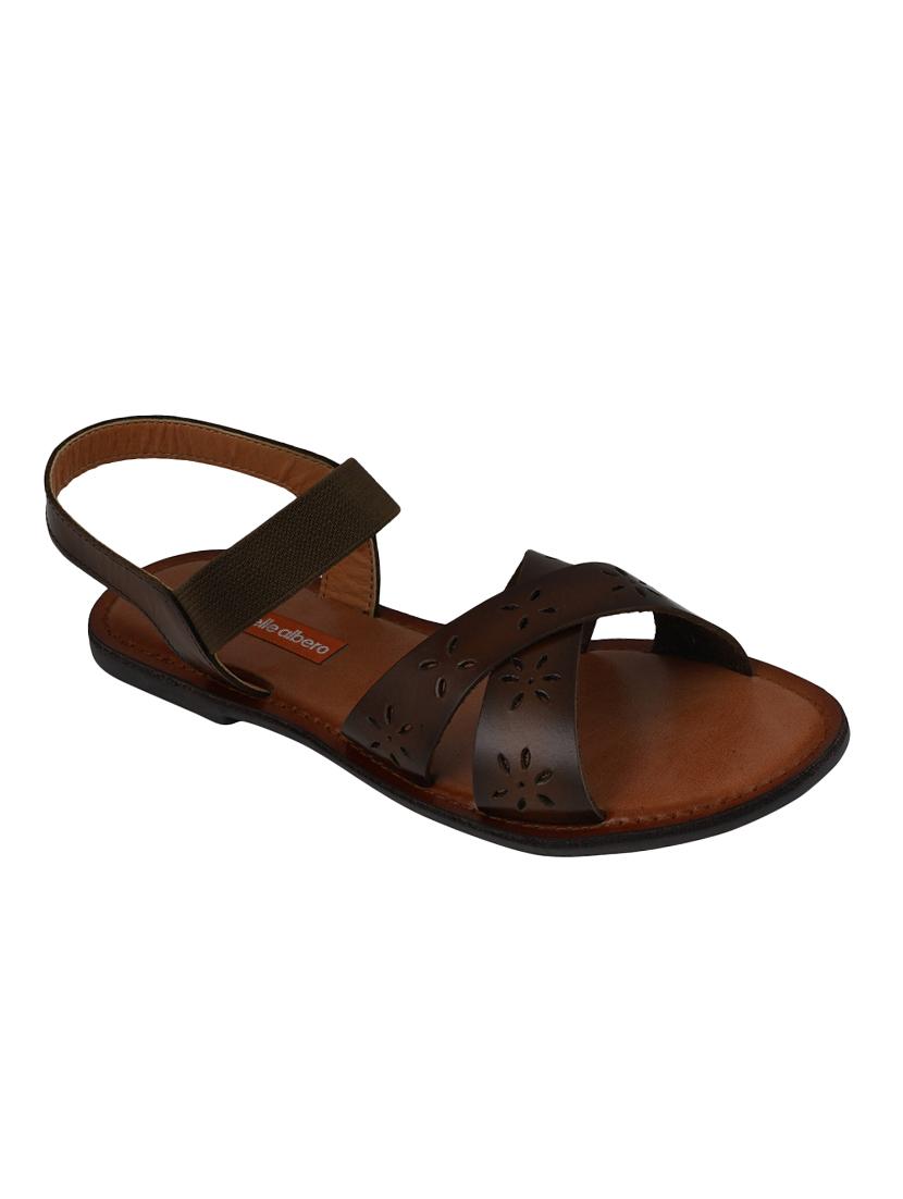 brown back strap sandals - 16802563 - Zoom Image - 1