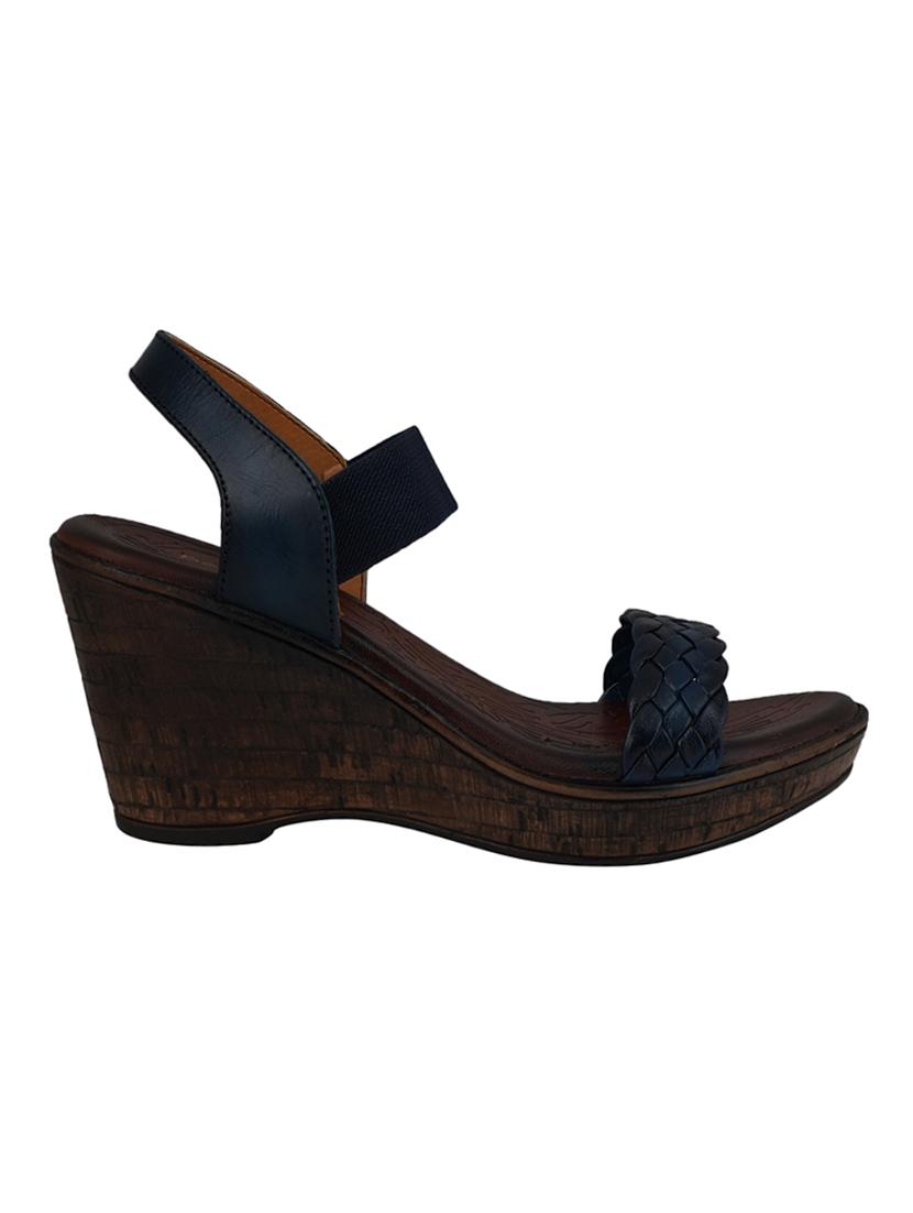 blue back strap wedges - 16802615 - Zoom Image - 2